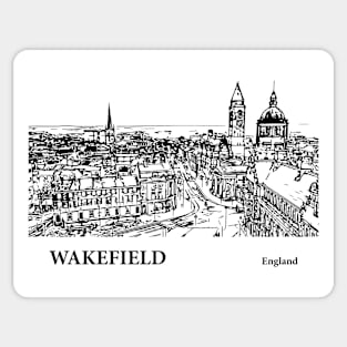 Wakefield England Sticker